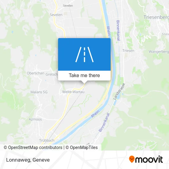 Lonnaweg map