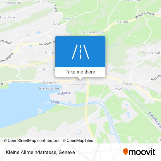 Kleine Allmeindstrasse map
