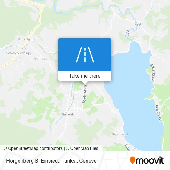 Horgenberg B. Einsied., Tanks. map