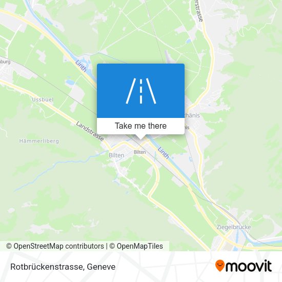 Rotbrückenstrasse map
