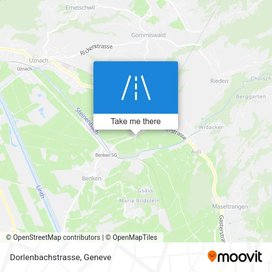 Dorlenbachstrasse map