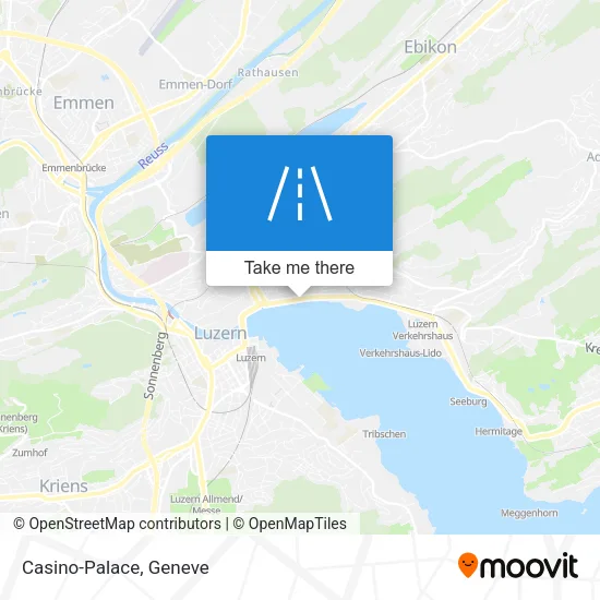 Casino-Palace map