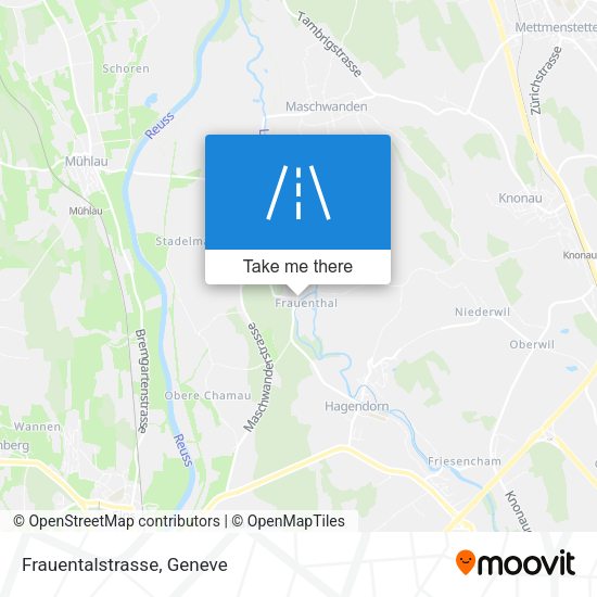 Frauentalstrasse map