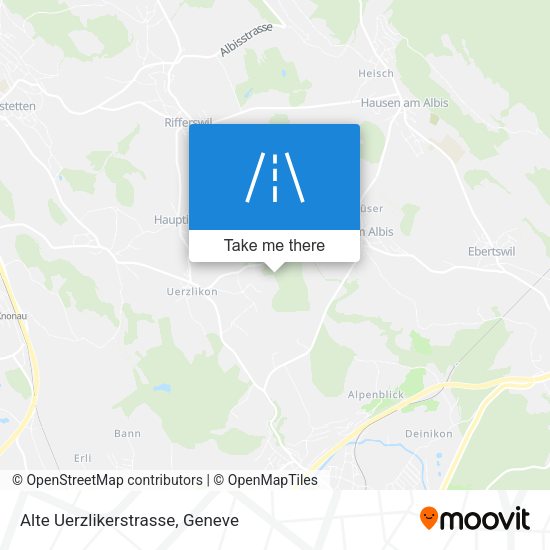 Alte Uerzlikerstrasse map