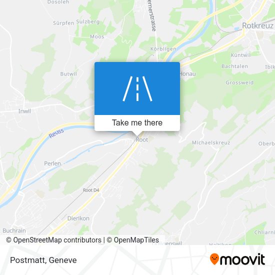 Postmatt map