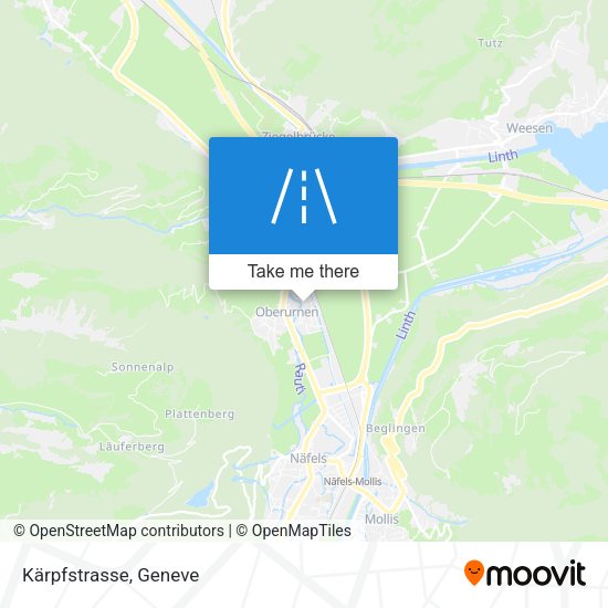 Kärpfstrasse map