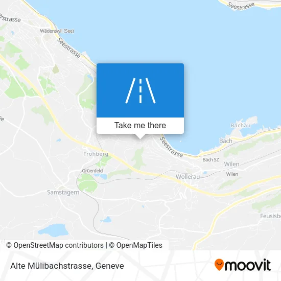 Alte Mülibachstrasse map