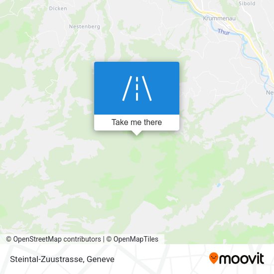Steintal-Zuustrasse map