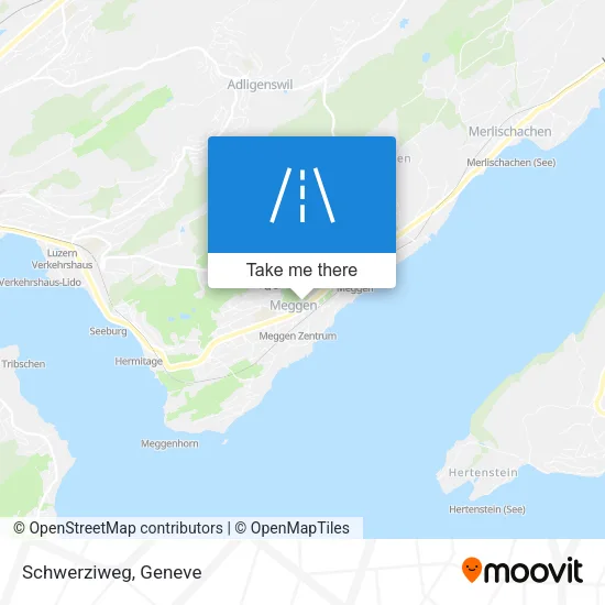 Schwerziweg map