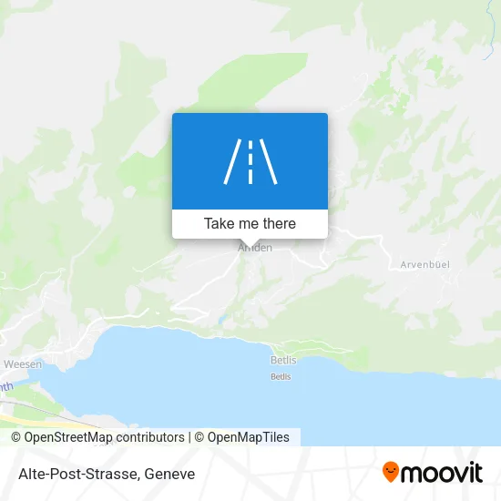 Alte-Post-Strasse map