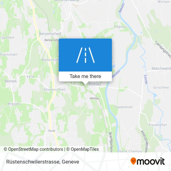Rüstenschwilerstrasse map