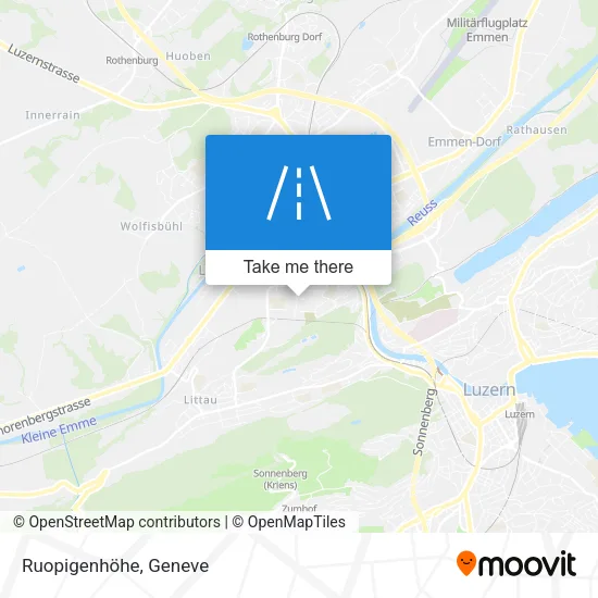 Ruopigenhöhe map