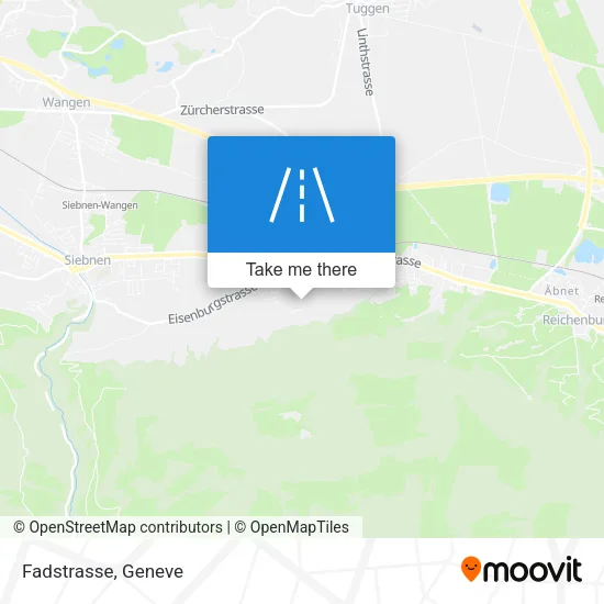 Fadstrasse map