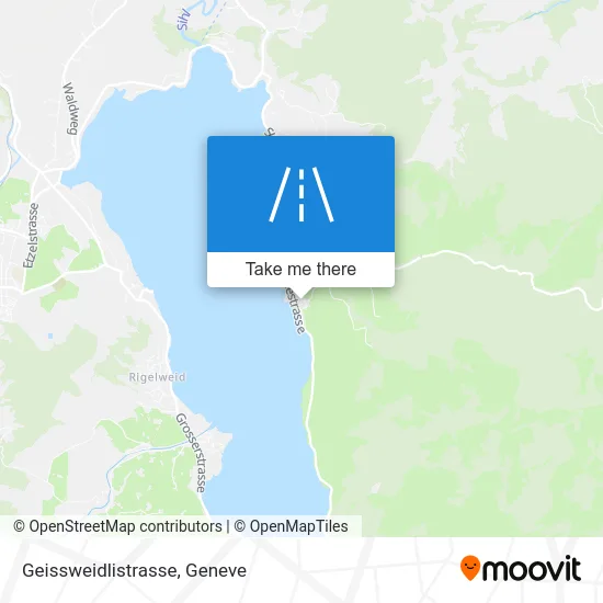 Geissweidlistrasse map