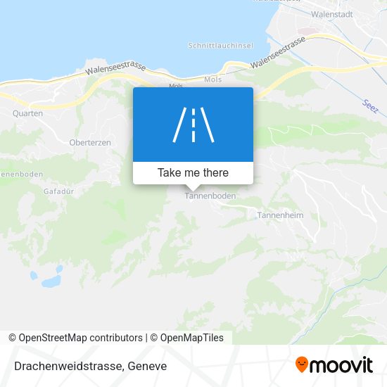 Drachenweidstrasse map