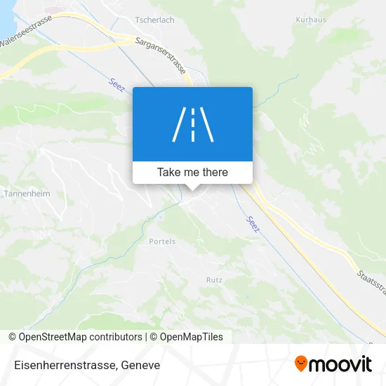 Eisenherrenstrasse map