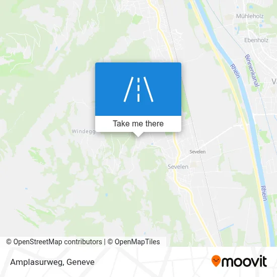 Amplasurweg map
