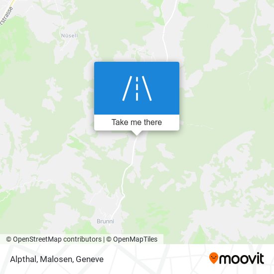 Alpthal, Malosen map