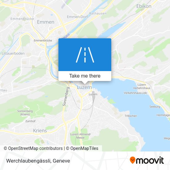 Werchlaubengässli map