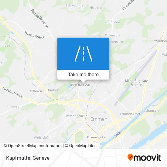 Kapfmatte map