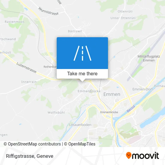 Riffigstrasse plan