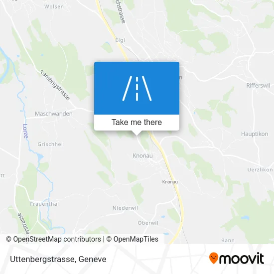 Uttenbergstrasse map