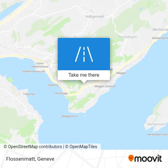 Flossenmatt map