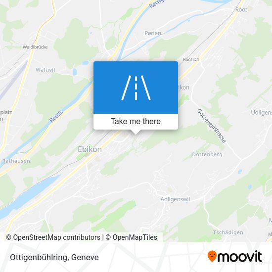 Ottigenbühlring map