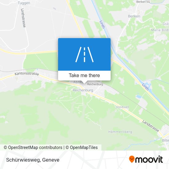 Schürwiesweg map