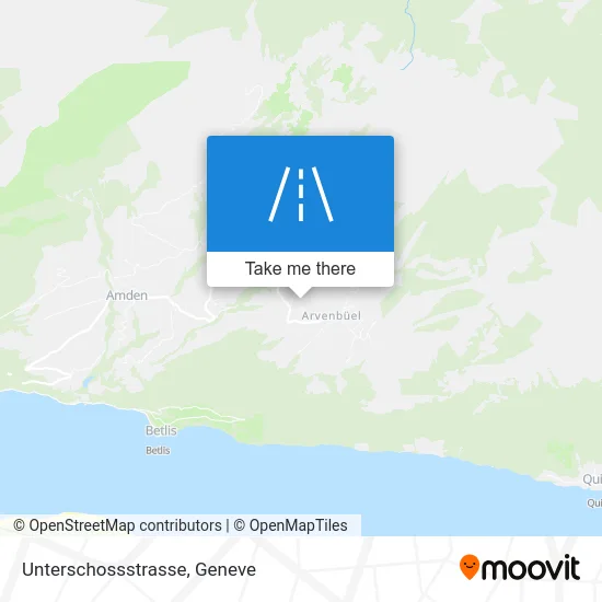 Unterschossstrasse map