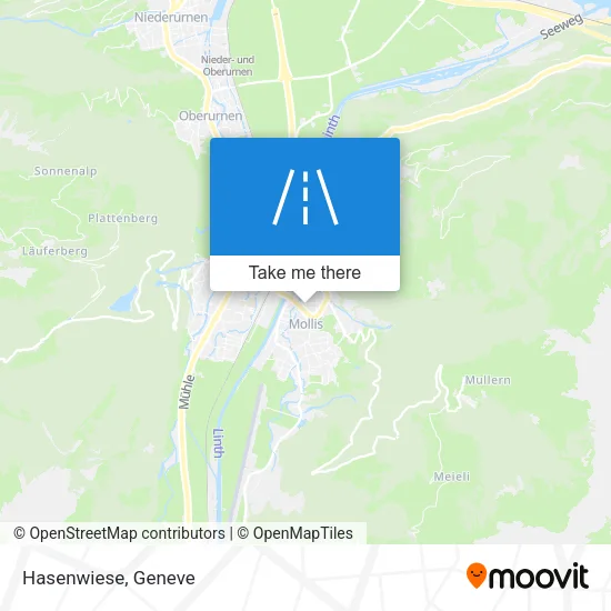 Hasenwiese map
