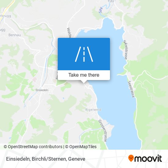 Einsiedeln, Birchli/Sternen map