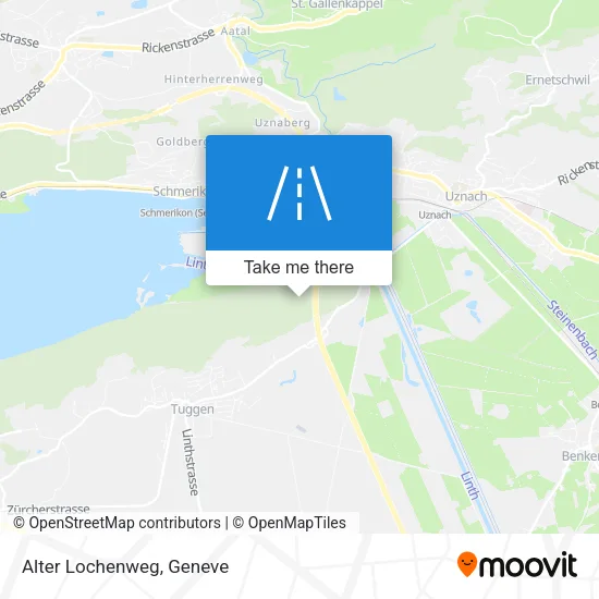 Alter Lochenweg map