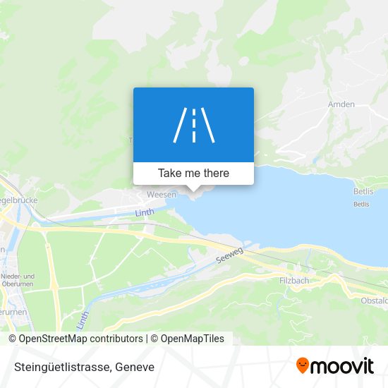 Steingüetlistrasse map