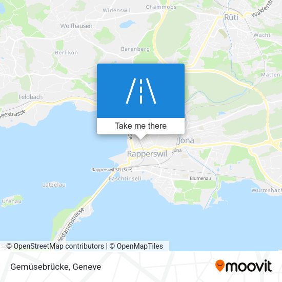 Gemüsebrücke map