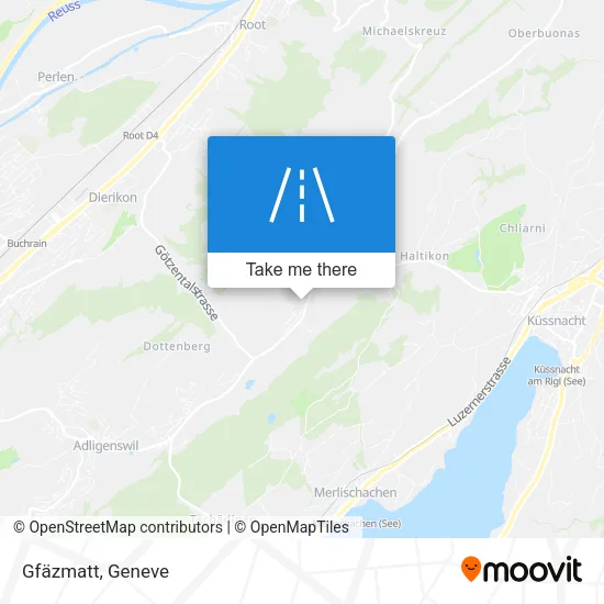 Gfäzmatt map