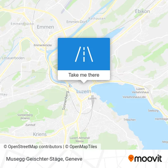 Musegg-Geischter-Stäge map