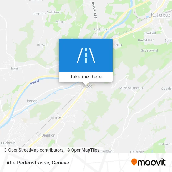 Alte Perlenstrasse map