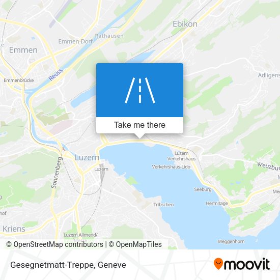 Gesegnetmatt-Treppe map