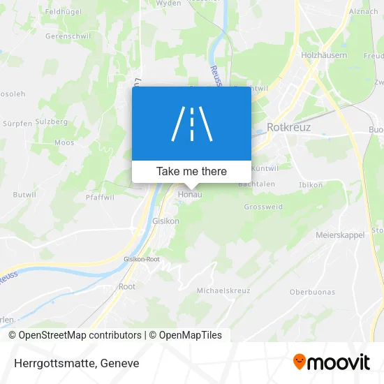 Herrgottsmatte map