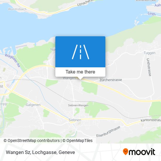 Wangen Sz, Lochgasse map