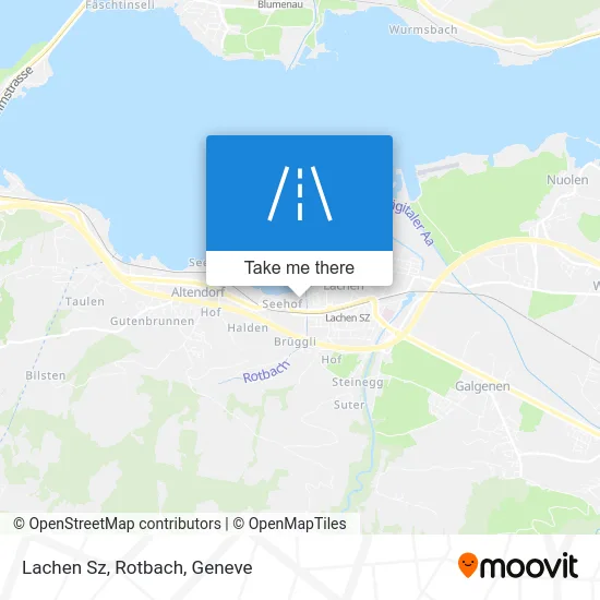 Lachen Sz, Rotbach map