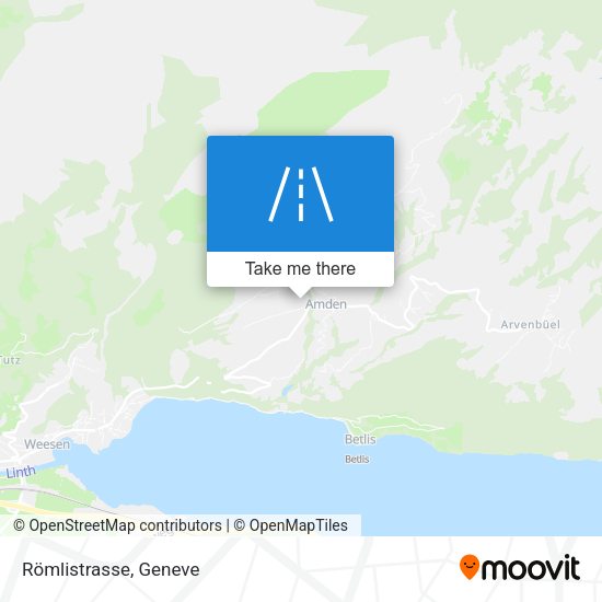 Römlistrasse map