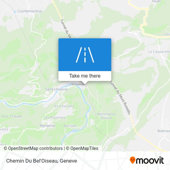 Chemin Du Bel'Oiseau map