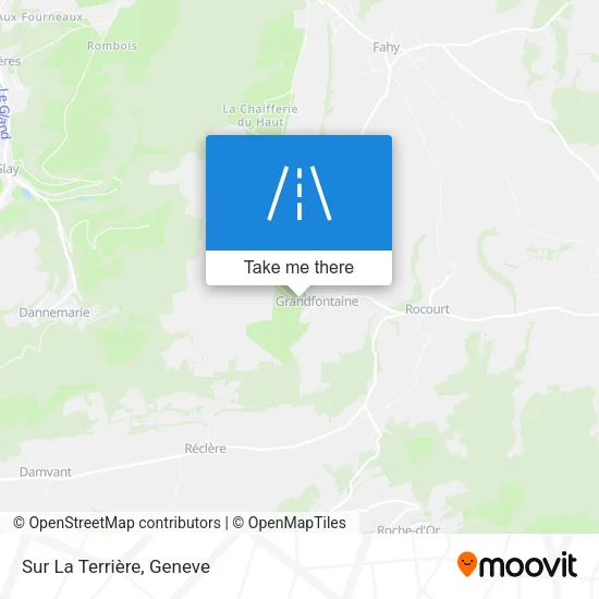 Sur La Terrière map