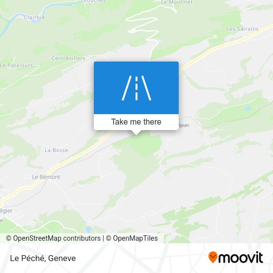Le Péché map