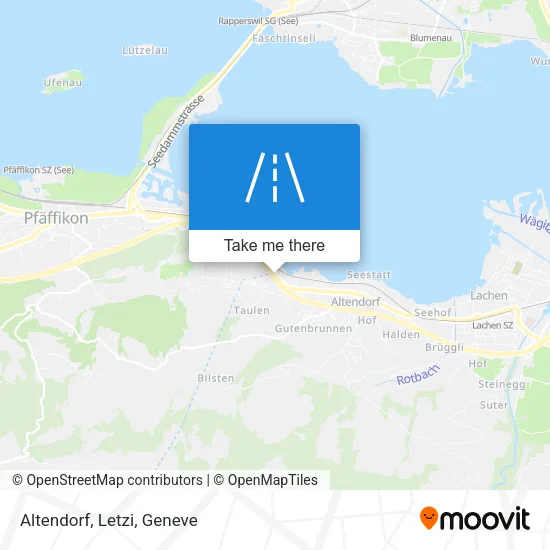 Altendorf, Letzi map
