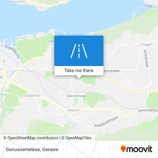 Genossenwiese map