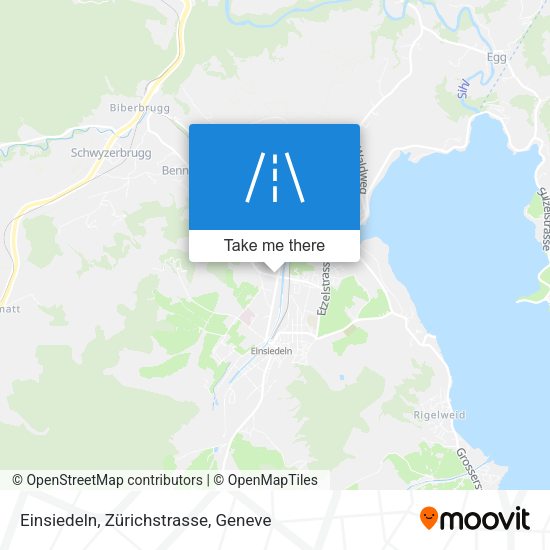 Einsiedeln, Zürichstrasse map
