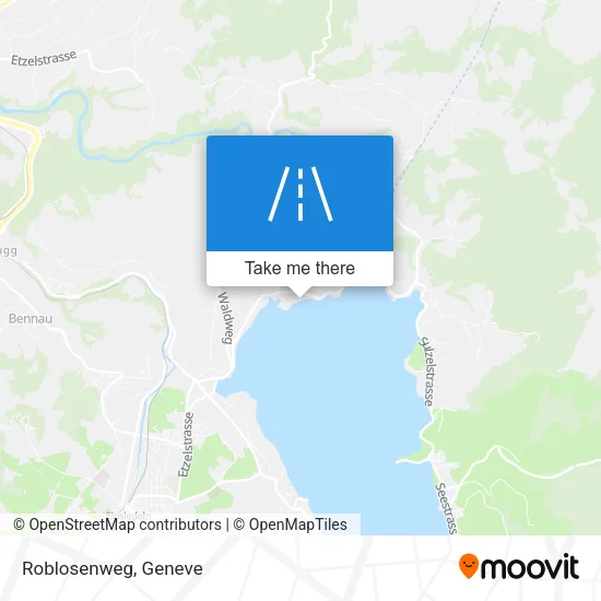 Roblosenweg map